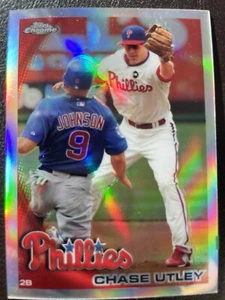 Chase Utley 2010 Topps Chrome Refractor # 86 - Picture 1 of 2