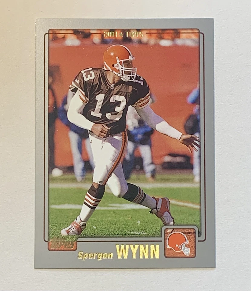 2001 Topps Spergon Wynn #235 Cleveland Browns - Image 1 of 2