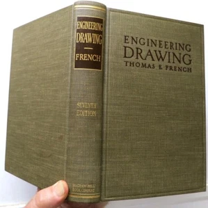 Engineering Drawing, 7th edition, T E French, 1947, McGraw-Hill - Picture 1 of 12