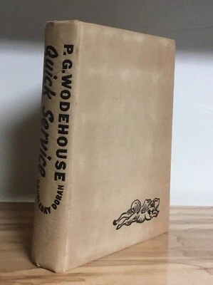 Quick Service by P. G. Wodehouse 1940 1st Ed HC ACCEPTABLE con - Image 1 of 4