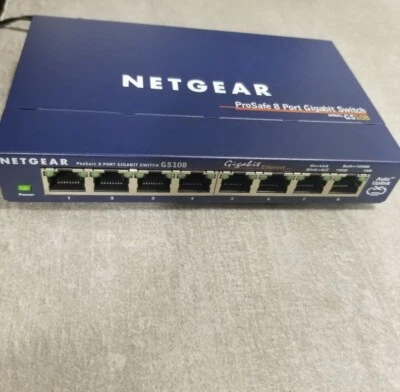 Netgear GS108 v3 ProSafe 8-Port Gigabit Ethernet Switch - Image 1 of 4
