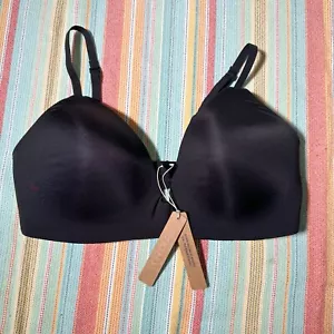 Neu mit Etikett Skims BH ohne Bügel Farbe schwarz Stil BR-WRL-1889 Größe 36C - Bild 1 von 4