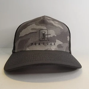 PGA Tour Pro Series Golf Cap Truckermütze Camouflage schwarze Krempe offiziell lizenziert neu - Bild 1 von 8