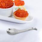 Spherification Spoon Short Handle Small Slotted Spoons for Soup Stews Dips