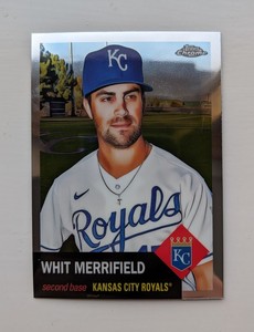 2022 Topps Platinum Anniversary Whit Merrifield #101 Royals 