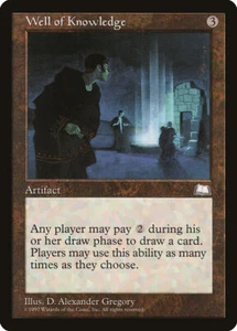 1x Well of Knowledge - LP - Weatherlight - SPARROW MAGIC mtg - Picture 1 of 1