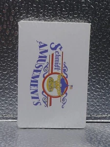 Schmidt Amusements Playing Cards New Factory Sealed Traveling Carnival Michigan - Picture 1 of 8