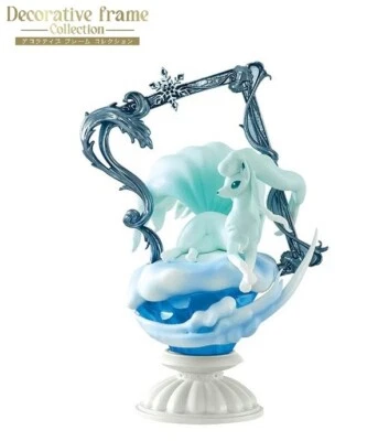RE-MENT Pokemon Decorative Frame Collection Mini Figure Toy #2 Alolan Ninetales - Image 1 of 4