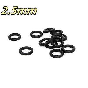 Cross Section O-Rings Nitrile Rubber Oil Resistant Seals NBR 70 9-250mm OD 2.5mm - Picture 1 of 9