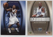 2005-06 Upper Deck Sweet Shot Gold /199 Steve Francis #71