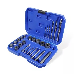 26tlg Schraubenausdreher Nuss Stecknuss Ausdreher Linkausdreher 8-19mm - Bild 1 von 7