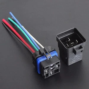Waterproof integrated automobile relay 12V DC 40A 5PIN AUTO RELAY & Socket new - Picture 1 of 1
