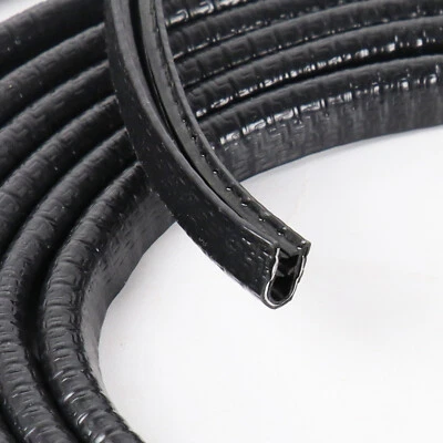 15Feet Length Rubber Seal Lok Trim Car Door Strip for Cars, Boats, RVs, Trucks - Image 1 of 4