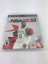 NBA 2K18 Playstation 3 Complete PS3 Basketball Game Kyrie Irving