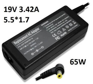 65W 19V 3.42A Laptop AC Adapter Power Supply Battery Charger For Acer Aspire - Picture 1 of 2