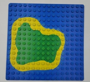 LEGO Pirates: Plate Of Base Island 16 x 16, Ref 3867p01, Set 6265 6260. - Picture 1 of 8