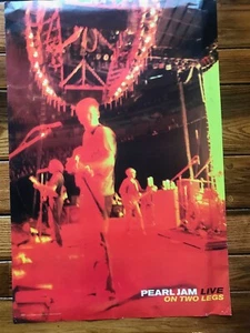 PEARL JAM - Live On Two Legs -  Double Sided poster promo only in excellent cond - Picture 1 of 10
