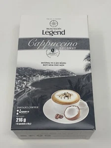 Trung Nguyen Legend Instant Coffee Nano Technology Cappuccino Coconut - Picture 1 of 4