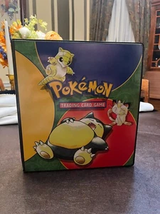 Vintage 1999 Pokemon Trading Card Wizards of the Coast Ultra Pro 3-Ring Binder - Picture 1 of 6
