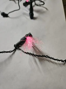  Fiber Optic String Lights 6 Ft. With 5 Ft. Plug multicolor  - Picture 1 of 2