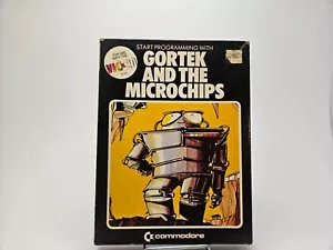 VTG 1982 Gortek & The Microchips Vic 20 Cassettes Only Commodore + Space Math - Picture 1 of 4