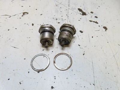 1973 AMF Harley Davidson SS Sprint SS-350 Front Shock Tops - Image 1 of 4