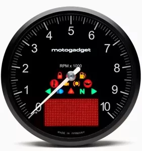 Chronoclassic Motorcycle Digital Instrument 2 10K Black LED (msc) MOTOGADGET - Picture 1 of 5
