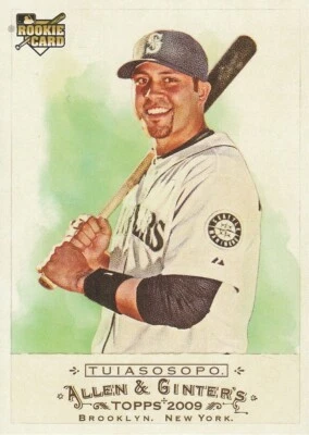2009 Topps Allen and Ginter #74 Matt Tuiasosopo RC - Image 1 of 3