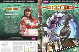 Doctor Who: The Hand of Fear DVD Cover Signed by JUDITH PARIS - Picture 1 of 1