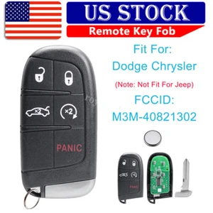 For 2019 2020 2021 Dodge Charger Challenger Chrysler 300 Smart Key Remote Fob - Picture 1 of 9