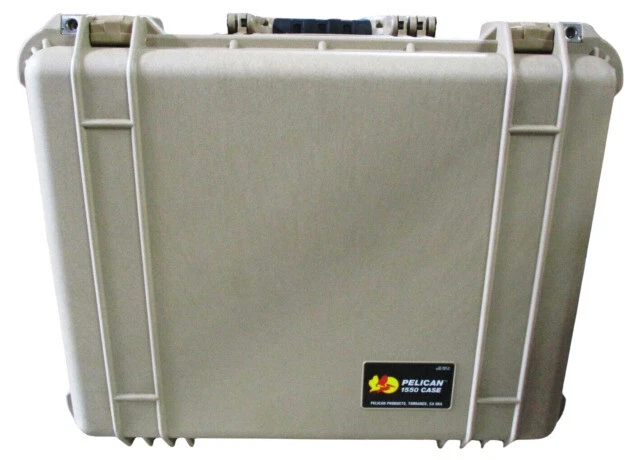 Pelican 1550 Watertight Protector Case - Black