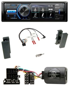 JVC Bluetooth Lenkrad USB DAB Autoradio für Seat Leon 2002-2006 Toledo 2002-2004 - Bild 1 von 11