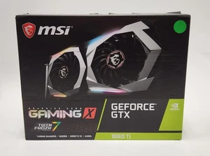 MSI NVIDIA GeForce GTX 1660 Ti 6 GB GDDR6 scheda grafica da gioco - Foto 1 di 10