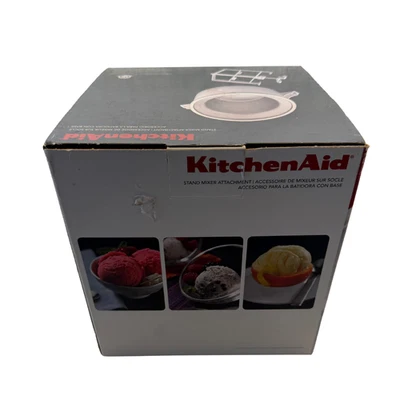 KitchenAid Accesorio para Heladera KICA0WH Juego de Cuencos de Postre Congelado - Blanco Foto 1 de 4