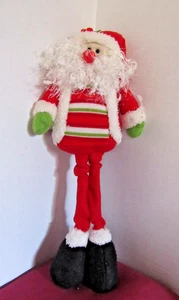 BANDA PATAS SANTA CLAUS 14 PULGADAS, VERDE, ROJO, BLANCO. NUEVO STOCK ANTIGUO - Imagen 1 de 2