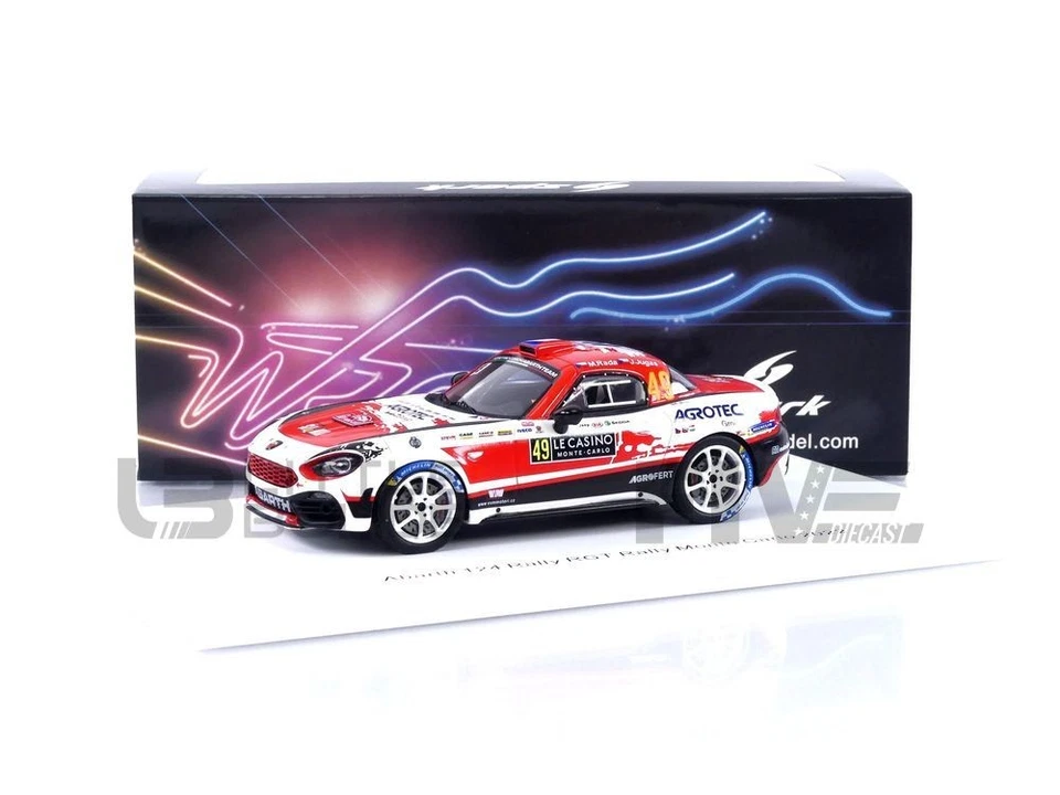 SPARK 1/43 - ABARTH 124 RALLY RGT - MONTE CARLO 2022 S6701 - Image 1 of 1