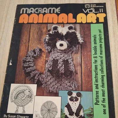 Libretto vintage modello arte animale macramè vol 11 - Immagine 1 di 4