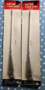 FORD ESCORT MK1 TWIN CAM RS MEXICO VAN RHD LUCAS TRICO WIPER ARMS NOS STAINLESS - Picture 1 of 6