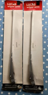 FORD ESCORT MK1 TWIN CAM RS MEXICO VAN RHD LUCAS TRICO WIPER ARMS NOS STAINLESS - Image 1 of 4