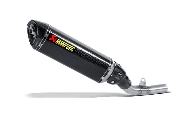 Kawasaki Z800E 2013-2016 Akrapovic carbono carretera legal deslizable bote de escape Foto 1 de 1