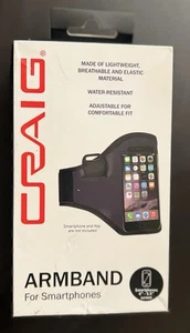 Smartphone Armband Fits Most Smartphones Great for Running, Biking Gym exercise - Picture 1 of 4