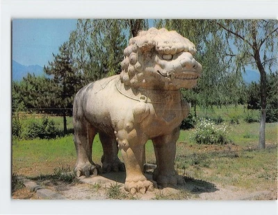 Postcard Stone Animal At The Ming Tombs Beijing China - Image 1 of 2