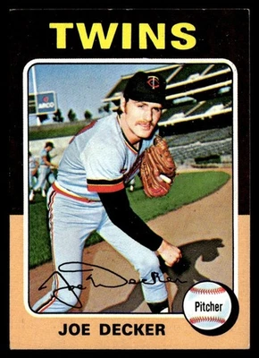 1975 Topps Mini Joe Decker #102 - Image 1 of 2