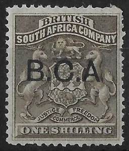 Nyasaland 1891 BCA Opt 1/- SG7 Mint - Picture 1 of 2