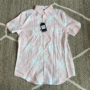 Ben Sherman Button Down Leinenmischung Hemd Gr. M - Bild 1 von 5