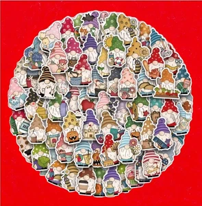 Gnome Stickers / Decals Scrapbooking - Picture 1 of 4