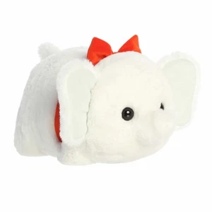 Aurora - Spudsters - 11" Winnie White Elephant Festive Stuffed Animal - Picture 1 of 5