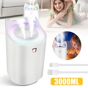 Luftbefeuchter Raumbefeuchter Doppeldüsen Air Humidifier für Baby Pflanzen Büro - Bild 1 von 17