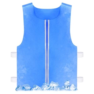 Chaleco de enfriamiento helado ropa clima cálido para mujer aire acondicionado traje para hombre - Imagen 1 de 12