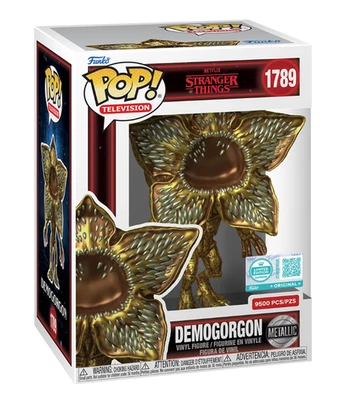 Gold Demogorgon 1789 Stranger Things Limited Edition Funko Pop Vinyl Supreme